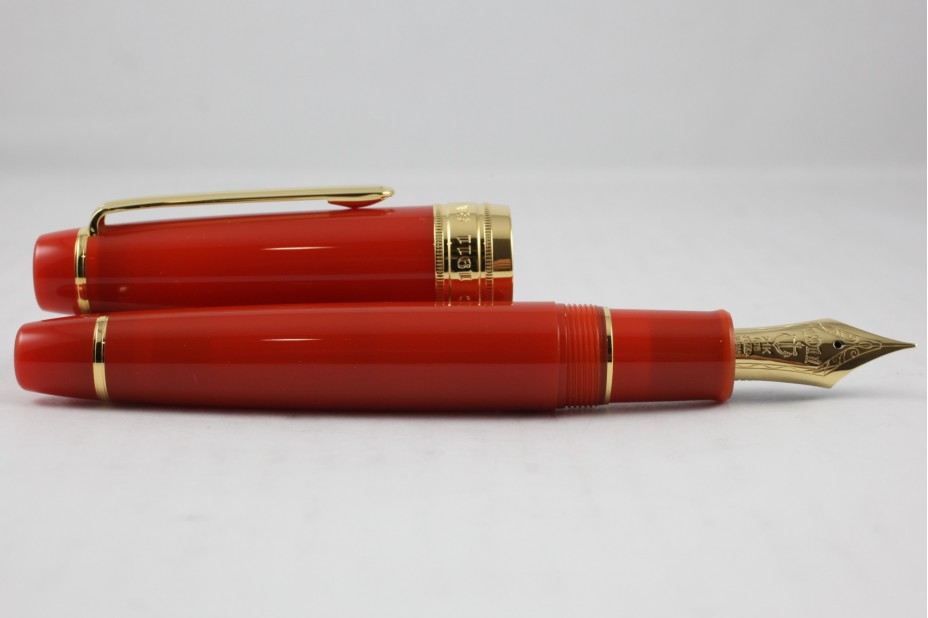Sailor Special Edition King of Professional Gear Fire Fountain Pen
